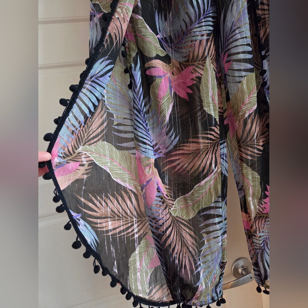 Fun Tropical Women's Coverup Pants - Picture 3 of 14